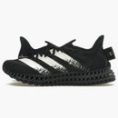 Adidas Y-3 4d Runner FWD Black White