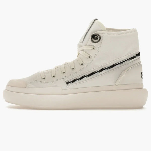 Adidas Y-3 Ajatu Court High Jádro bílá oběžná dráha šedá krémová bílá