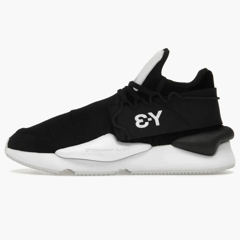 Adidas Y-3 Kaiwa Pletení černá bílá