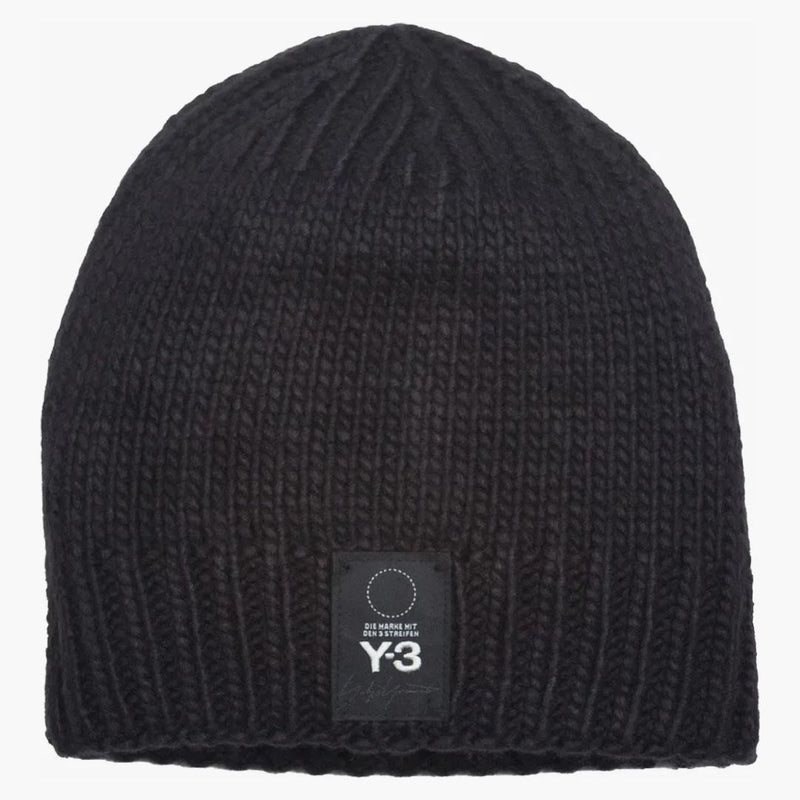 Adidas y-3 stickade mössa svart