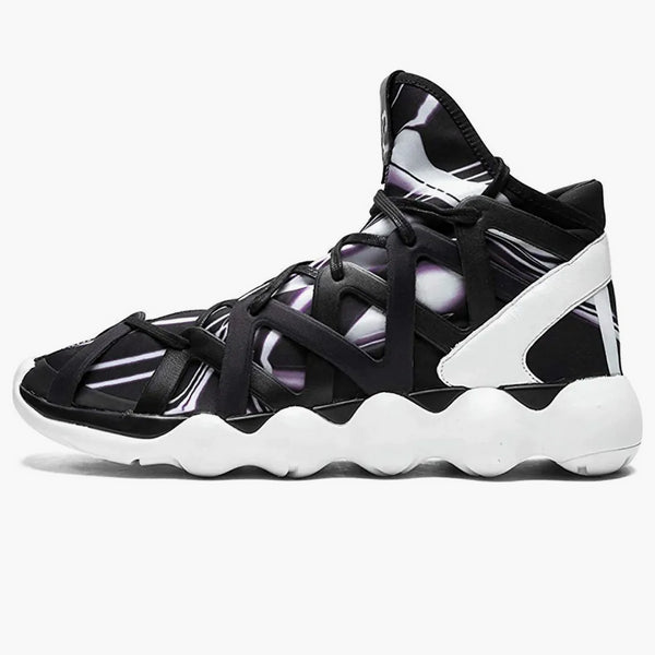 Adidas Y-3 Kyujo High Černá fialová bílá