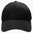 Adidas y-3 logo cap black