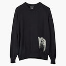 Adidas Y-3 Logo Knit Crew Selda Nero