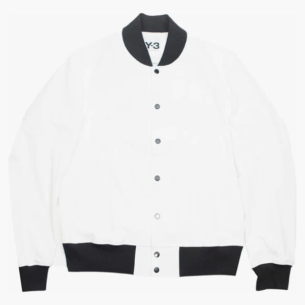 Adidas Y-3 Pu Bomber Jacket White/Black