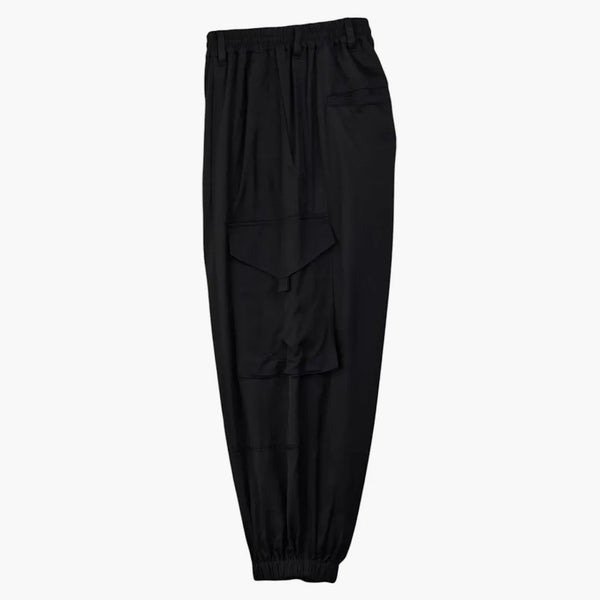 Adidas Y-3 Rayon Twill Tracksuit Bottoms Black