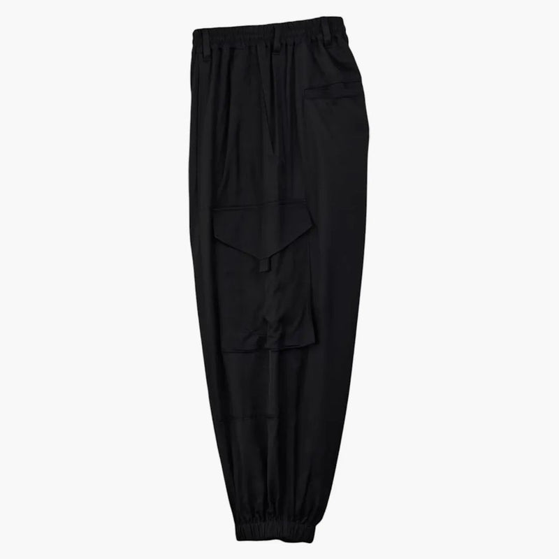 Adidas Y-3 Rayon Twill Tracksuit Bottoms Black