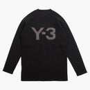 Adidas y-3 suéter de fieltro universal negro