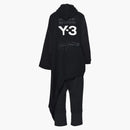 Adidas y-3 ženy pletené šaty s kapucí černé