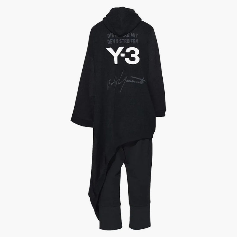 Adidas Y-3 Women Knitted Hooded Dress Black