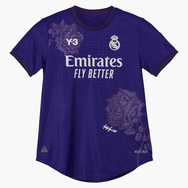 Adidas Y-3 Women's Real Madrid 23/24 Edizione speciale Autentica Jersey Dark Purple
