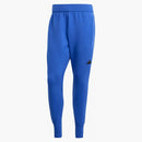 Adidas Z.N.E. Prémiové kalhoty polo Lucid Blue