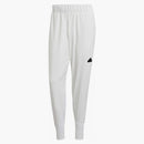 Adidas Z.N.E. Tkané kalhoty bílé