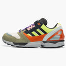 Adidas Zx 8000 Semi Solar Slime Core Black