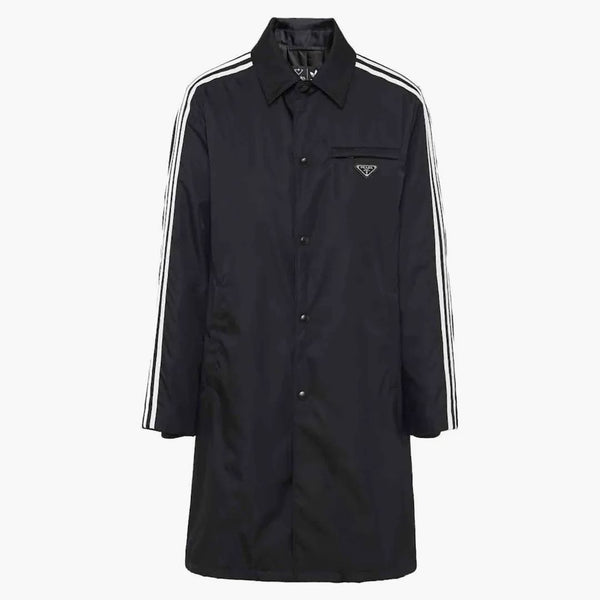 Adidas For Prada Re-nylon Car Coat Black