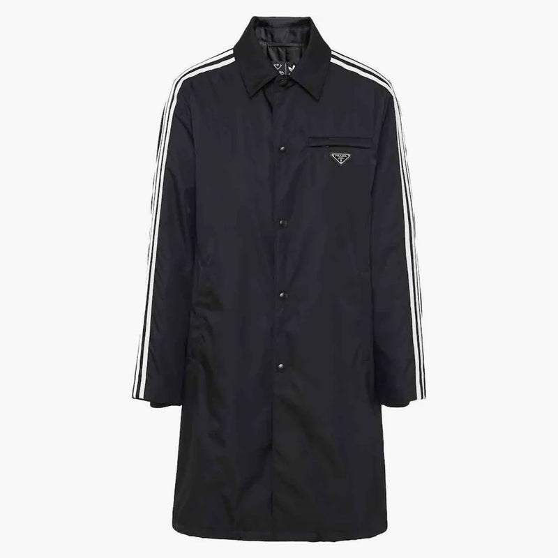 Adidas For Prada Re-nylon Car Coat Black