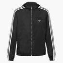 Adidas For Prada Re-nylon Hooded Track Jacket Black