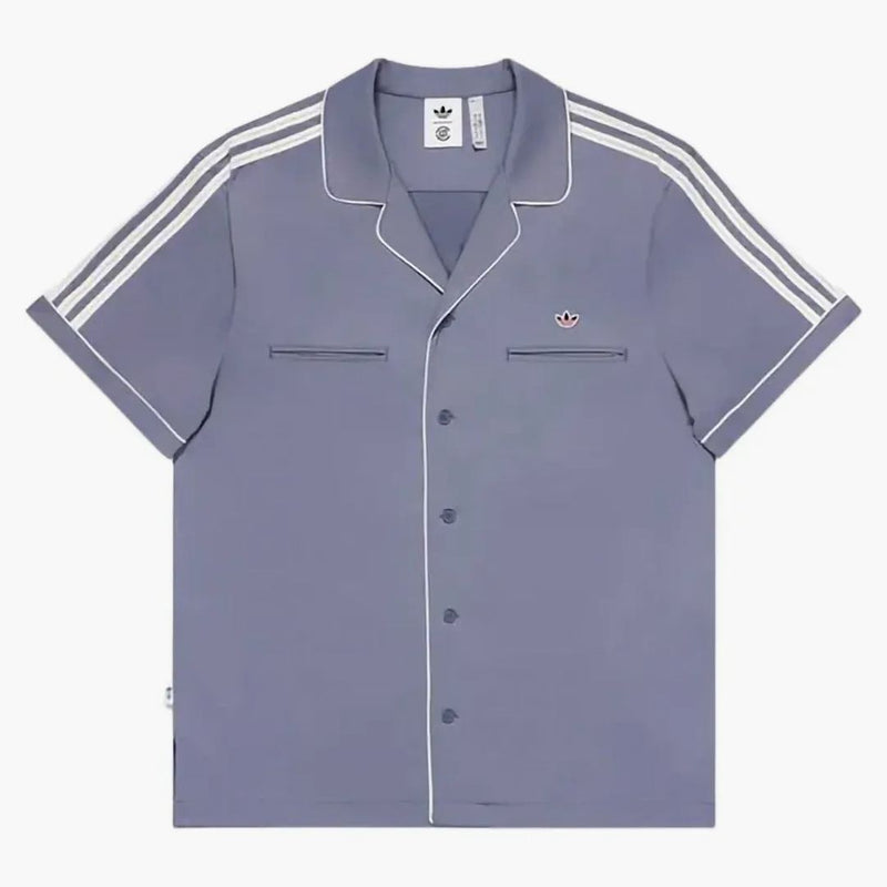 Adidas x sraženina bowlingová košile fialová