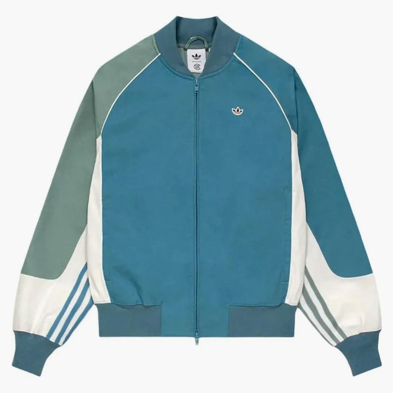 Adidas X Clot Edison Chen Collegiate Jacket Blue