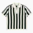 Adidas X Clot Knit Polo (asia Sizing) Green Night/cream White