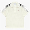 Adidas X Edison Chen Crochet Polo Shirt White