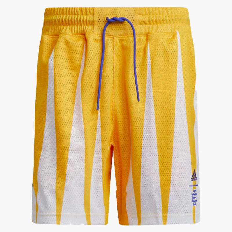 Adidas X Eric Emanuel Hoops Summer Essentials Shorts Solar Gold