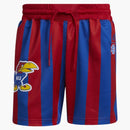 Adidas X Eric Emanuel Kansas Jayhawks Swingman Shorts Royal Blue/team Power Red