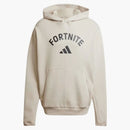 Adidas X Fortnite Future Icons Small Logo Hoodie Wonder Beige