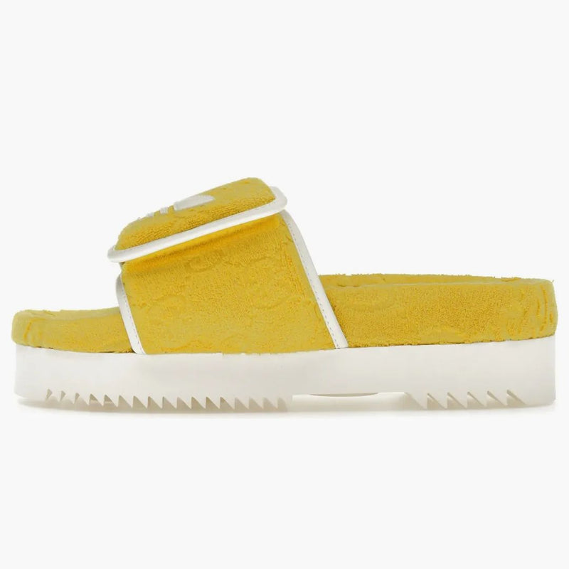 Adidas X Gucci Gg Platform Sandal Yellow (women's)