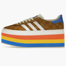 Adidas X Gucci Gazelle Original Gg Multicolor Platform (women's)