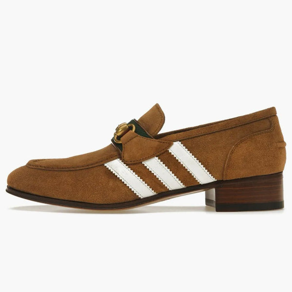 Adidas X Gucci Loafer Light Brown Suede