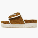 Adidas X Gucci Monogram Slide Mesa