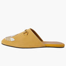 Adidas X Gucci Treffoil Slipper Yellow Suede