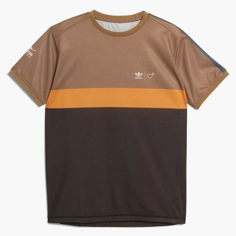 Adidas X Human Made Graphic Tee Brown