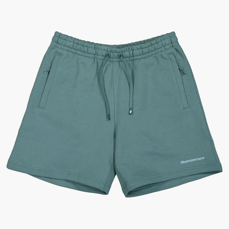 Adidas X Humanrace By Pharrell Williams Basics Shorts Green/hazy Emerald