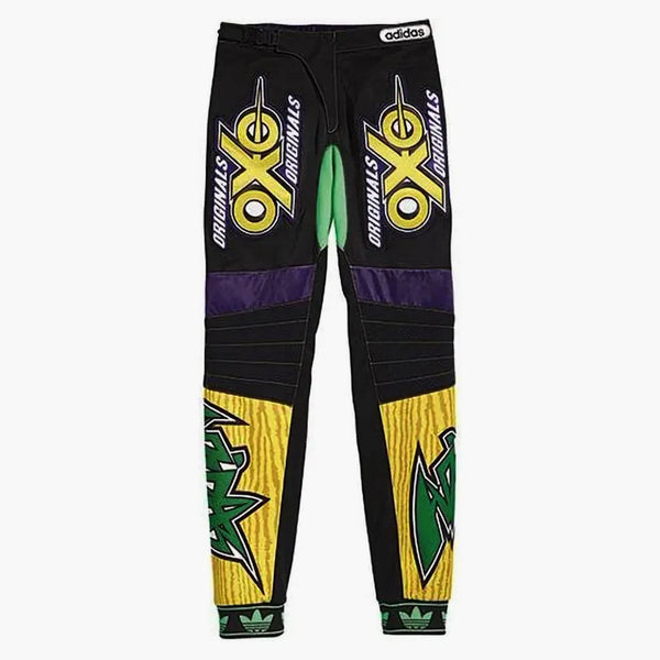Adidas X Jeremy Scott Js Motor Pant Purple/black/yellow