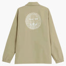 Adidas X Oasis Tour Coach Jacket Stone Khaki