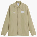 Adidas X Oasis Tour Coach Jacket Stone Khaki