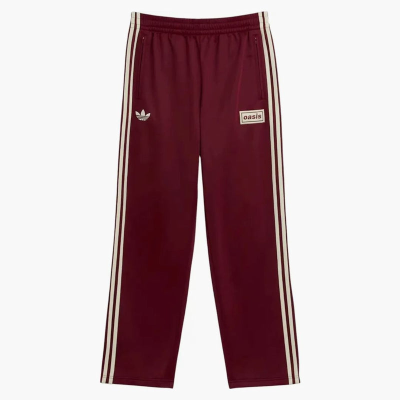 Adidas X Oasis Tour Firebird Track Pants Noble Maroon