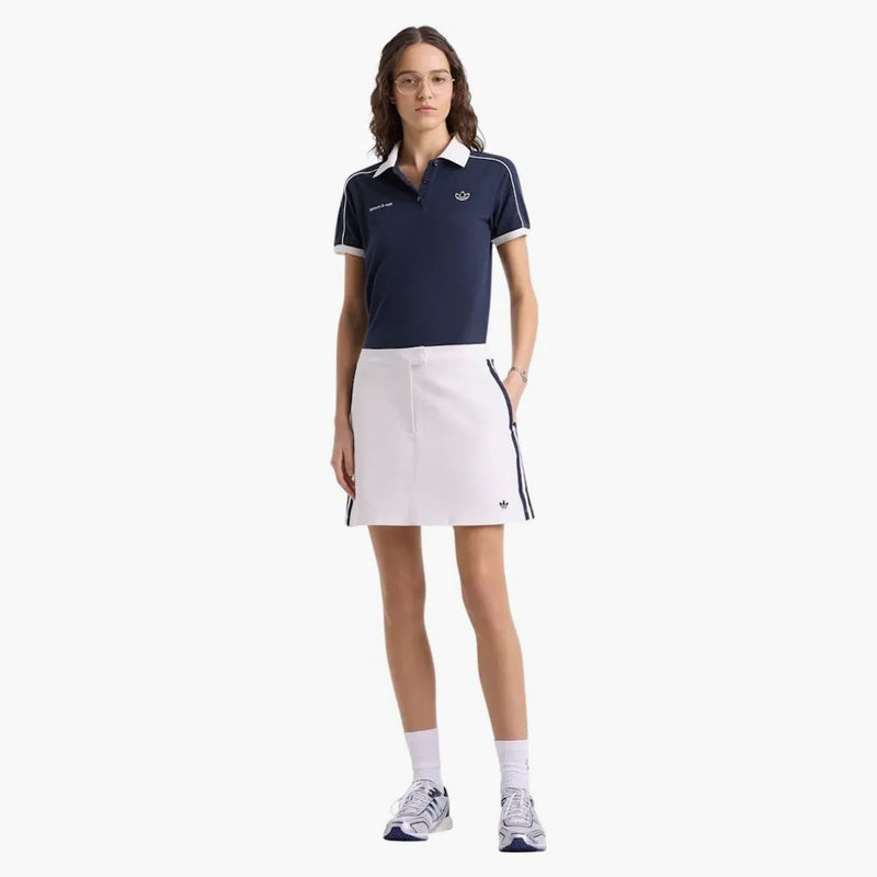 Adidas x Sportty & Rich Pique Polo Navy/White