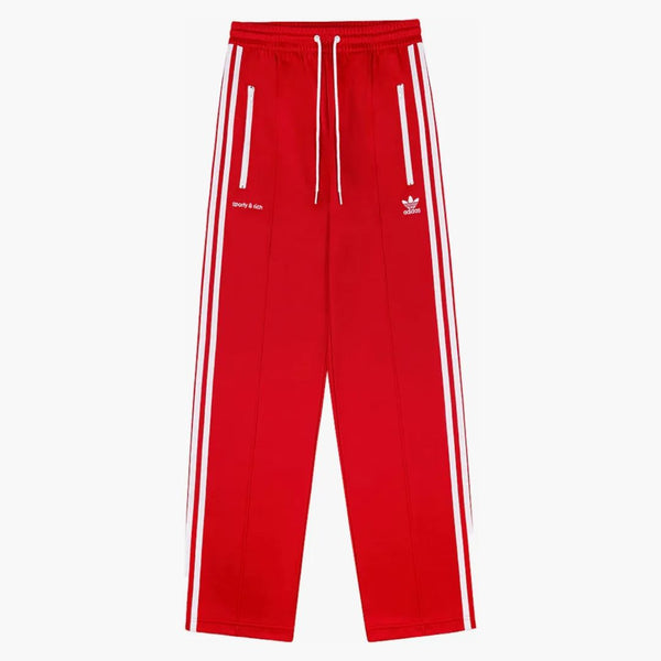 Adidas X Sporty & Rich Track Pants (Asia Sizing) Sports Red/White