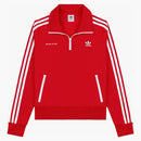 Adidas X Sporty & Rich Track Quarter Zip Sports Red/white