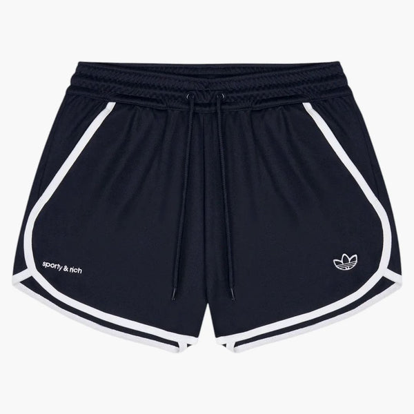 Adidas x Sporty & Rich Track Short (SS25) Navy/White