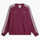 Adidas X Sporty & Rich Women's Sweatshirt Maroon