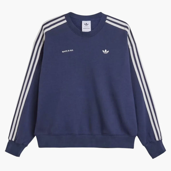 Adidas X Sporty & Rich Women's Sweatshirt Night Navy