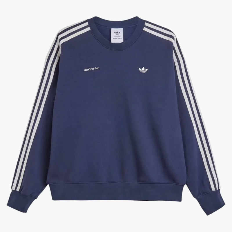 Adidas x Sporty & Rich Women's Sweatshirt Night Navy