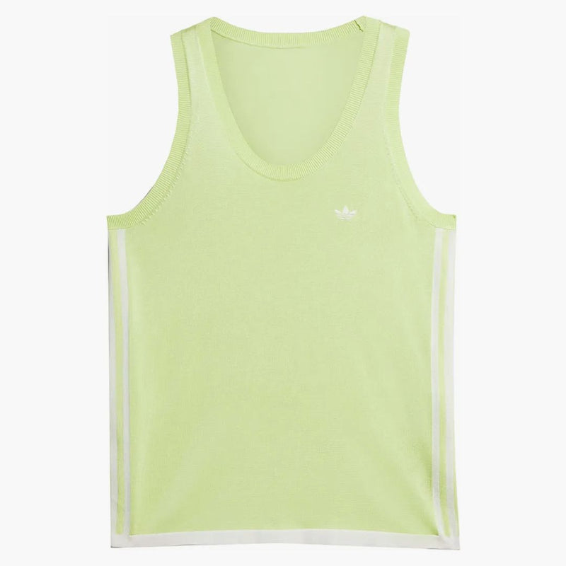 Adidas X Wales Bonner Knit Vest Semi Frozen Yellow/chalk White