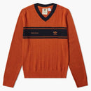 Adidas X Wales Bonner Long Sleeve Knit Sweater Orange