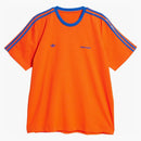 Adidas X Wales Bonner Short Sleeve Tee Bold Orange/royal Blue