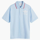 Adidas X Wales Bonner Short Sleeved Polo Glow Blue F19