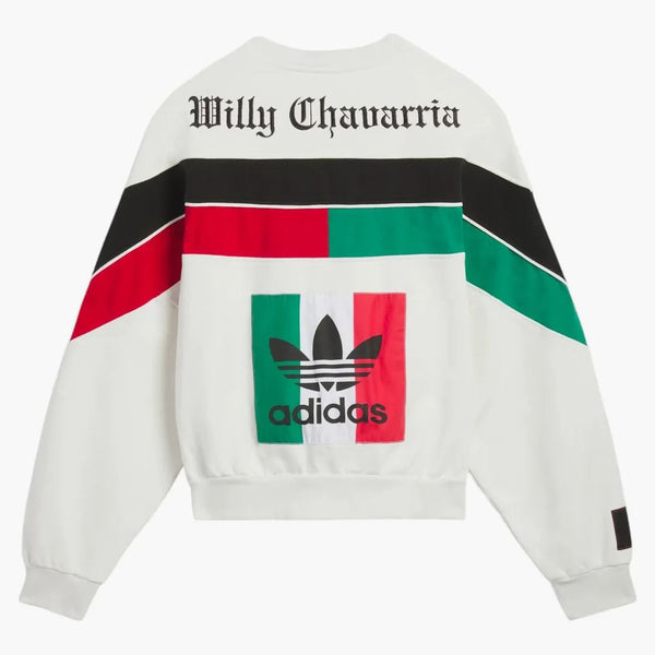 Adidas x Willy Chavarria Chicano Mikina bílá